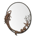 SPI Mermaid Oval Wall Mirror - 51153