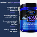 Gaspari AMINOMAX 8000 Supplement - 325 Tablets (82 Servings) 