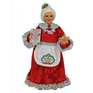 Karen Didion Originals Mrs. Kitchen Claus Figurine, 16 Inches - CC16-199R