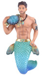 December Diamonds Merman, Turtle Time Hanging Ornament | 55-55420