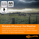 Gallagher S100 Solar Electric Fence Charger