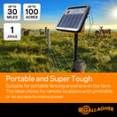 Gallagher S100 Solar Electric Fence Charger - Black