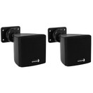 Dayton Audio SAT3B 3" Cube Speaker Pair in Black