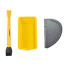 Big Horn 19032 Silicone Glue Application Kit with Tray, Spreader & Brush