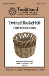 Traditional Craft Kits Beginner Coil Basket Kit - Basket Weaving Kit Set of 6