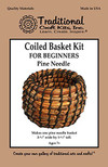 Traditional Craft Kits Beginner Coil Basket Kit - Basket Weaving Kit Set of 6