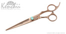 Kenchii Rose Gold Deluxe Grooming Shears Great Grooming Shears for All Breeds (7.0" 3 Piece Set)