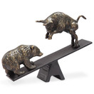 SPI Home Wall Street Struggle Figurine (Bull and Bear) 33861