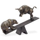 SPI Home Wall Street Struggle Figurine (Bull and Bear) 33861