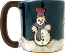 Mara Stoneware Mug - Snowmen 16 oz.