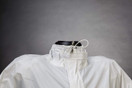 SHOWER SHIRT WATER-RESISTANT POST SURGERY SHOWER PROTECTION SHIRT WHITE - S/M