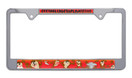 Elektroplate Tasmanian Devil Chrome License Plate Frame 