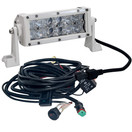 OZ-USA 8-inch White 4D Series 36w LED Light Bar Combo Beam Plug and Play Harness