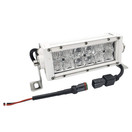 OZ-USA 8" White 4D Series 36w LED Light Bar Combo Beam Plug & Play Harness