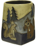 Mara Stoneware Mug - Forest Animals 12 oz