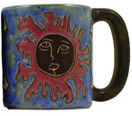 Mara Stoneware Mug - Celestial - Blue - 16 oz