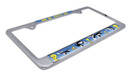 Elektroplate Tweety Bird & Sylvester Chrome License Plate Frame TWEETY-STD-LPF