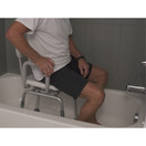 INNOEDGE MEDICAL Bathroom Swivel Padded Shower Chair - 360 Degree Swivel Seat