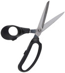 Wolff Ergonomix 9" Left Hand 6000 Series Industrial Quality Scissors - Black