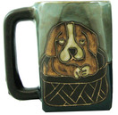 Mara Stoneware Mug - Playful Puppies - 12 oz