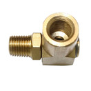 Interstate Pneumatics FS14 1/4" FPT x 1/4" MPT 90 Deg Swivel Fitting