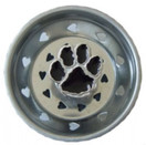 Billy Joe Homewares Enam Kitchen Strainer Paw Print 7598