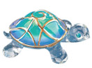 Glass Baron Tiffany The Turtle Glass Figurine