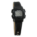 VibraLITE Mini 12-Alarm Vibrating Watch in Black