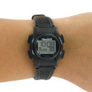 VibraLITE Mini 12-Alarm Vibrating Watch in Black