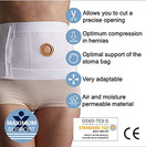 Tytex Corsinel Belt w/ Panel Maximum Stoma and Hernia Support Compression 2XL
