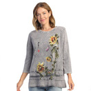 Jess & Jane Mineral Washed 100% Cotton Slub Layered Tunic 1X