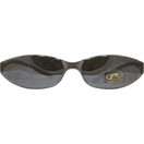 Pacific Coast Sunglasses Skinny Joes Silver Lenses - Black Frame Medium
