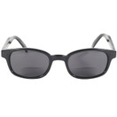 Pacific Coast Sunglasses X-Kd Readerz Smoke Lens 2.00 Rectangular Black