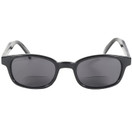 Pacific Coast Sunglasses X-Kd Readerz Smoke Lens 2.00 Rectangular, Black