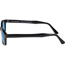 Pacific Coast Sunglasses X-KD's Black Frame/Turquoise Lens Sunglasses 1129