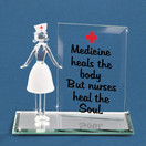 Glass Baron Nurse Figurine - EM3 536