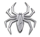 Elektroplate Metalhead Lightning Chrome Spider Auto Emblem SPIDER-C