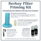 Berkey Filter Priming Kit For Use with Berkey Gravity-Fed Water Filtration Systems