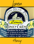 Sleeping Bear Farms Creamed Honey and Lemon - Lemon Honey Creme 8 oz. Jar