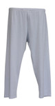 Jess & Jane Mineral Washed Cotton Spandex Legging Pant White Small