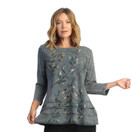 Jess & Jane Mineral Washed 100% Cotton Slub Tunic Whisper 