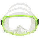 IST Diving IMPERIAL Panoramic View Hands-Free Water Clearance Mask Clear - Green