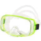 IST Diving IMPERIAL Panoramic View Hands-Free Water Clearance Mask Clear, Green
