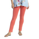 Jess & Jane Mineral Washed Cotton Spandex Legging Pant M31 Passionfruit 2X