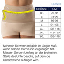 Tytex Corsinel Hernia Support Tube Maximum Compression 20 cm Medium Tan