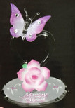 Glass Baron Butterfly "Always in my Heart" Butterly, P1 838-AH