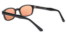 Pacific Coast Sunglasses KD's Biker, Black/Orange