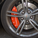 MGP Caliper Covers 13008SCV6RD Corvette Logo - Red Powder Coat, Set of 4