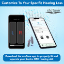 Sontro OTC Hearing Aids for Adults, Grey, Pair - Behind the Ear Aid