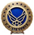 Contemporary Air Force Wings Armed Forces Decorative 3D Wooden Wall Plaque 